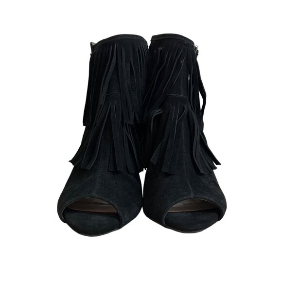 Aerosoles Women's Black Suede Alamode Heeled Sandal Sz 6M  - NWB - Picture 3 of 10